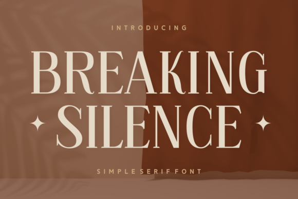 Breaking Silence: The Serif Font Bridging Classic Elegance and Modern Clarity