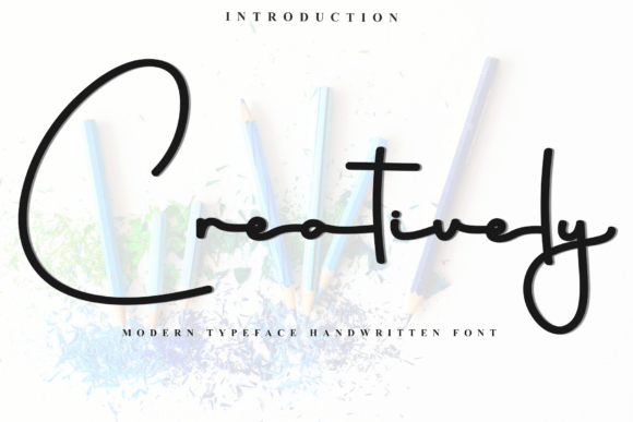 Creatively: A Typeface for Festive and Whimsical Designs