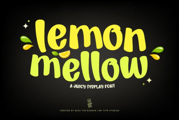 Lemon Mellow: A Burst of Citrus Joy for Your Designs