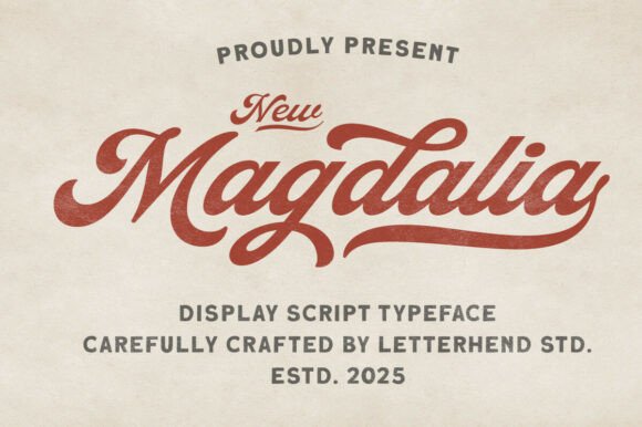 Magdalia: A Vintage Script Font for Modern Brands