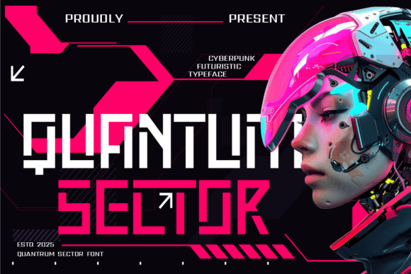 Quantum Sector: A Typeface Engineered for the Digital Frontier