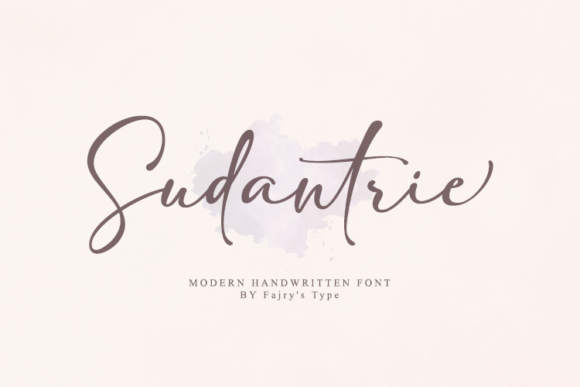 Sudantrie: More Than Just a Handwritten Font