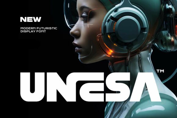 Unesa: The Futuristic Font for Bold, Modern Design