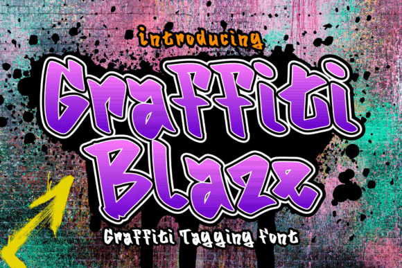 Unleash Raw Street Energy with Graffitti Blaze