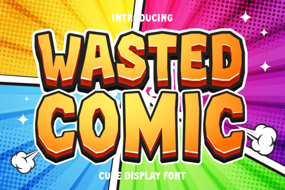 Wasted Comic: The Font That Blends Fun with Polish